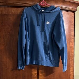 Nike Men's Classic Blue Pullover Hoodie